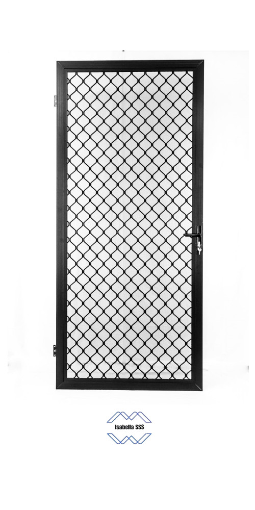Security Door Diamond Grille